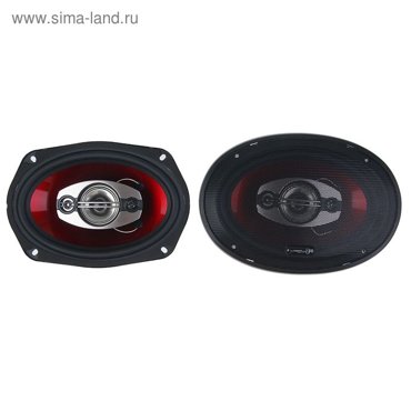 Акустическая система Ural AS-C6947 Red 165 х 235 см 200 Вт набор 2 шт 3756₽