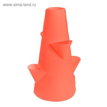 Клумба конусная d 1030 см h 60 см красная 438₽