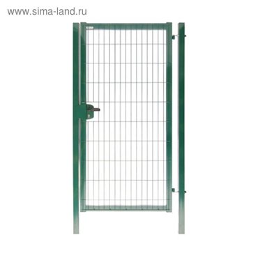Калитка 173х10м RAL 6005зеленый 40мм GL Медиум New с замком под бетон полимпорошк покрытие я 28332₽