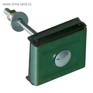 Комплект крепления 2 предмета скоба и болт зелёный 132₽