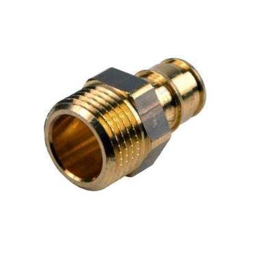 Муфта Uponor 1047862 PEX d25 мм х 34 наружная резьба латунь 844₽