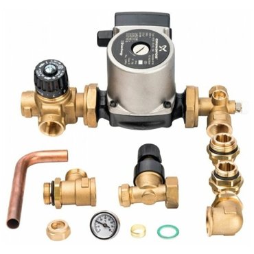 Насосно-смесительный узел STOUT SDG-0120-002002 с байпасом Grundfos UPSO 25-65 130 43075₽