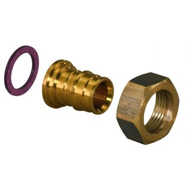 Штуцер Uponor 1023015 PEX d20 мм х 12 с накидной гайкой латунь 911₽