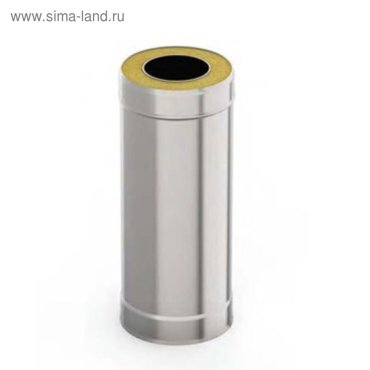 Сэндвич-труба 10 м d 100 160 мм нержоцинк 05 мм05 мм 2230₽