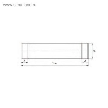 Труба 10 м d 160 мм нержавейка 05 мм 1857₽