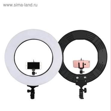 Кольцевая лампа OKIRA LED RING 336 CY 28 Вт d35 см штатив штатив чёрная 8705₽