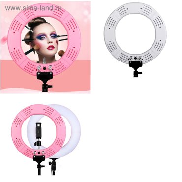 Кольцевая лампа OKIRA LED RING 336 CY 28 Вт d35 см штатив штатив розовая 8089₽