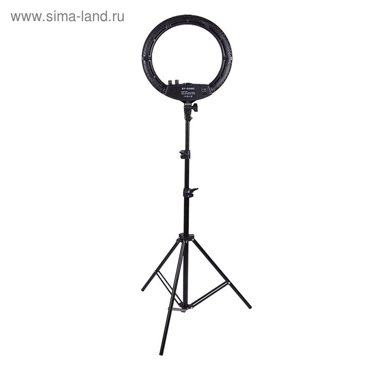 Кольцевая лампа OKIRA LED RING DAR 240 24 Вт 240 светодиодов d35 см штатив черная 6560₽