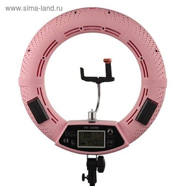Кольцевая лампа OKIRA LED RING FE 480 PRO 96 Вт 480 светодиодов d45 см штатив роз 29922₽