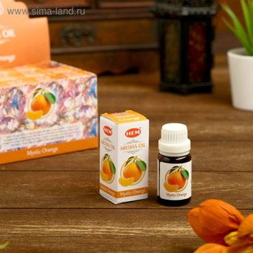 Аромамасло HEM 10 мл mystic orange 109₽