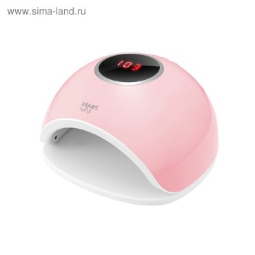 Лампа для гель-лака JessNail STAR 5 LED 48 Вт 33 диода 103060120 сек розовая 1620₽