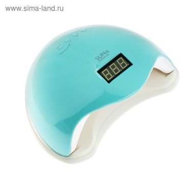 Лампа для гель-лака JessNail SUN 5 UVLED 48 Вт таймер 103060 сек цвет мятный 1595₽