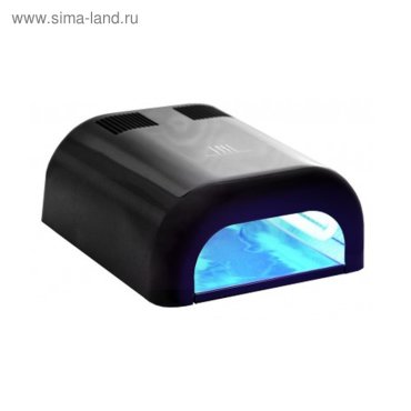 Лампа для гель-лака TNL 3-002-4 UV 36 Вт таймер 120 сек чёрная 999₽