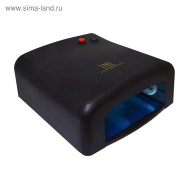 Лампа для гель-лака TNL 818 UV 36 Вт таймер 120 сек чёрная 830₽