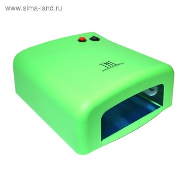 Лампа для гель-лака TNL 818 UV 36 Вт таймер 120 сек зелёная 830₽