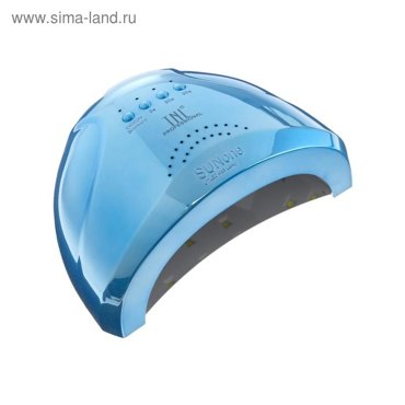 Лампа для гель-лака TNL Shiny UVLED 48 Вт 30 диодов таймер 53060 сек перл-голубой 1455₽