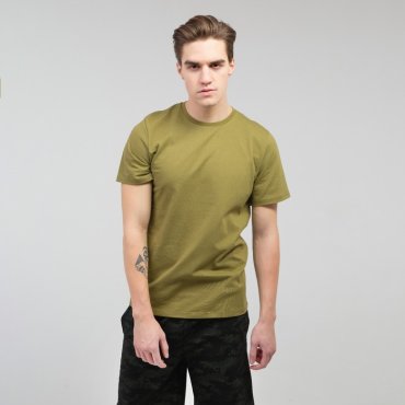 Футболка мужская Premium цвет хаки размер 56-58 3XL 354₽