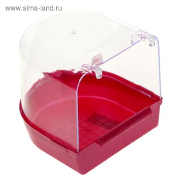 Купалка для птиц 145 Х 136 Х 140 цвета микс 99₽