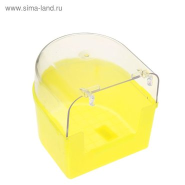Купалка для птиц с высокими бортами микс цветов 118₽