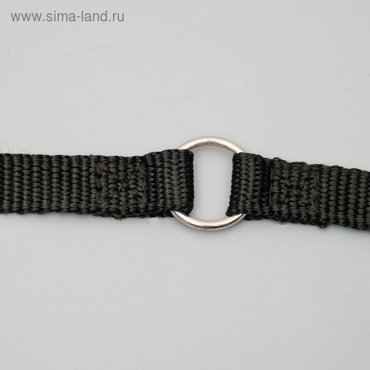 Сворка для двух собак каждая 45 х 15 см чёрная 159₽