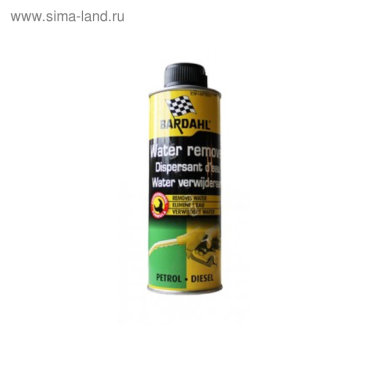 Присадка в топливо BARDAHL 1082B WATER REMOVER для удаления влаги бензиндизель 300 мл 1264₽