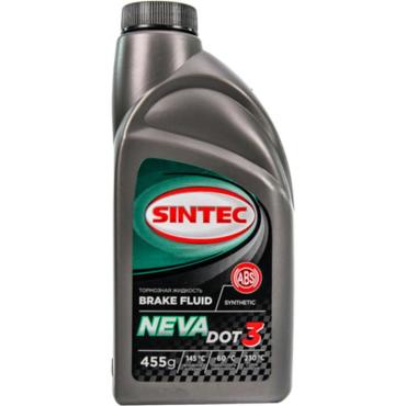Тормозная жидкость Sintec Нева Dot-3 455 г 171₽