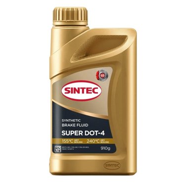 Тормозная жидкость Sintec Super Dot-4 910 г 430₽
