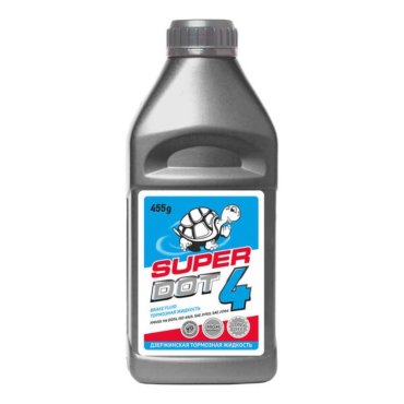 Тормозная жидкость Turtle Race SUPER DOT-4 455г 181₽