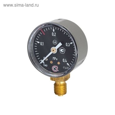 Манометр Сварог ТМ-210Р000-04МРаM12x1525 С2Н2 387₽