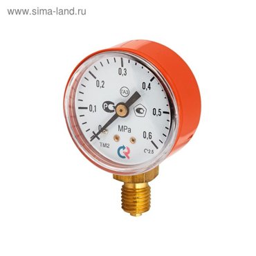 Манометр Сварог ТМ-210Р000-06МРаM12x1525 С3Н8 387₽