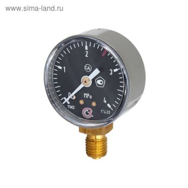 Манометр Сварог ТМ-210Р000-40МРаM12x1525 С2Н2 387₽