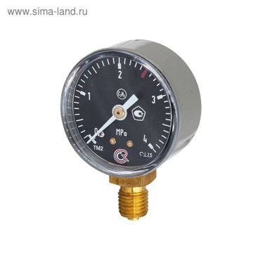 Манометр Сварог ТМ-210Р000-40МРаM12x1525 С2Н2 387₽