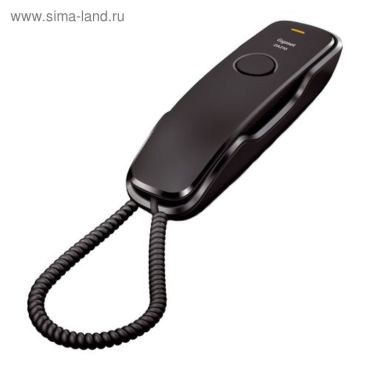 Телефон проводной Gigaset DA210 чёрный 1860₽