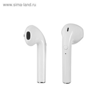 Наушники I9S-TWS BE1201 беспроводные вкладыши микрофон BT v50 55300 мАч белые 494₽