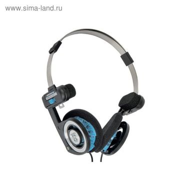 Наушники KOSS Porta Pro Classic накладные складные черно-голубые 6518₽