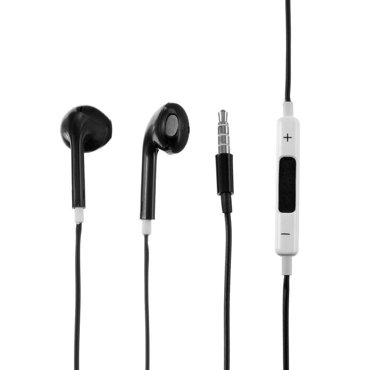 Наушники LuazON VBT 12 вкладыши микрофон чёрные 126₽