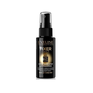 Спрей-фиксатор для макияжа Eveline Fixer Mist HD Стойкость макияжа до 12 часов 50мл 238₽
