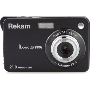 Фотоаппарат Rekam iLook S990i 21 Мп 27 720р SD MMC чёрный 8730₽