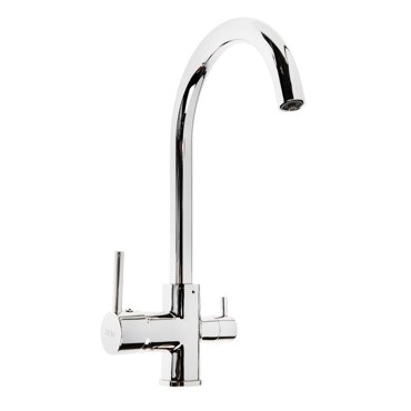 Смеситель для кухни ZEIN ZC-011 с выходом для питьевой воды латунь хром 3928₽