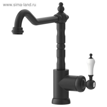 Смеситель кухонный ГЛИТТРАН черный 13499₽
