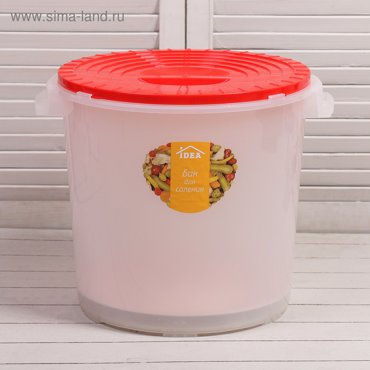 Бак пищевой Для солений 25 л с гнётом 1220₽
