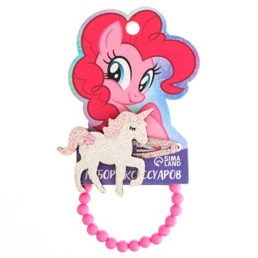 Набор аксессуаров зажим и браслет Пинки пай My Little Pony 75₽
