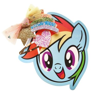 Набор заколок для волос 2 шт Радуга Деш My Little Pony 49₽