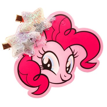 Набор зажимов для волос 2 шт Звездочки Пинки Пай My Little Pony 49₽