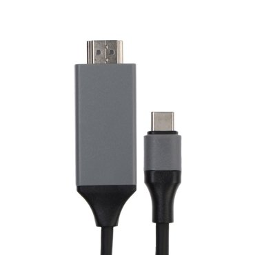 Кабель LuazON CAB-5 Type-C - HDMI 2 м для устройств с USB-C 31 DisplayPort Alt Mode 479₽