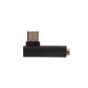Переходник LuazON с Type-C на Jack 35 угловой черный 132₽