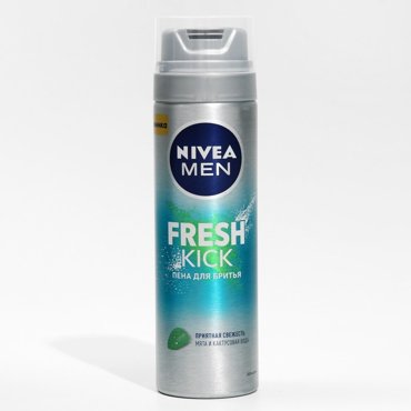 Пена для бритья Nivea Men Экстремальная свежесть 200 мл 270₽