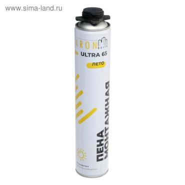 Пена монтажная KRONbuild Ultra 65 летняя 850 мл 393₽