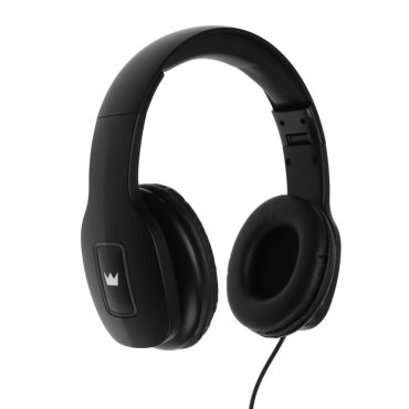 Наушники CROWN CMH-209T проводные полноразмерные с микрофоном Jack 35 мм 12 м черные 409₽