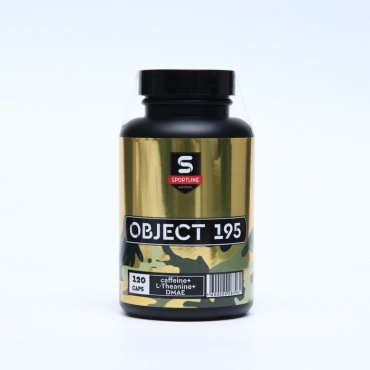 Предтренировочный комплекс SportLine Object 195 with DMAA спортивное питание 125 капсул по 350 мг 1904₽